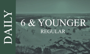 6 & Younger Lift Ticket